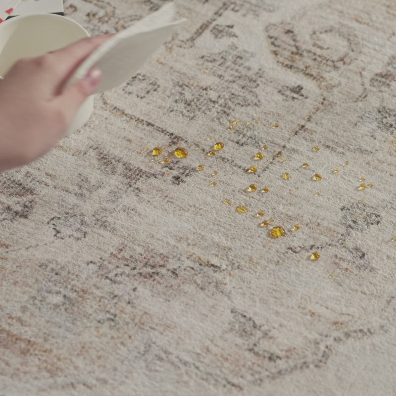 Easy-clean mat surface wipes clean effortlessly