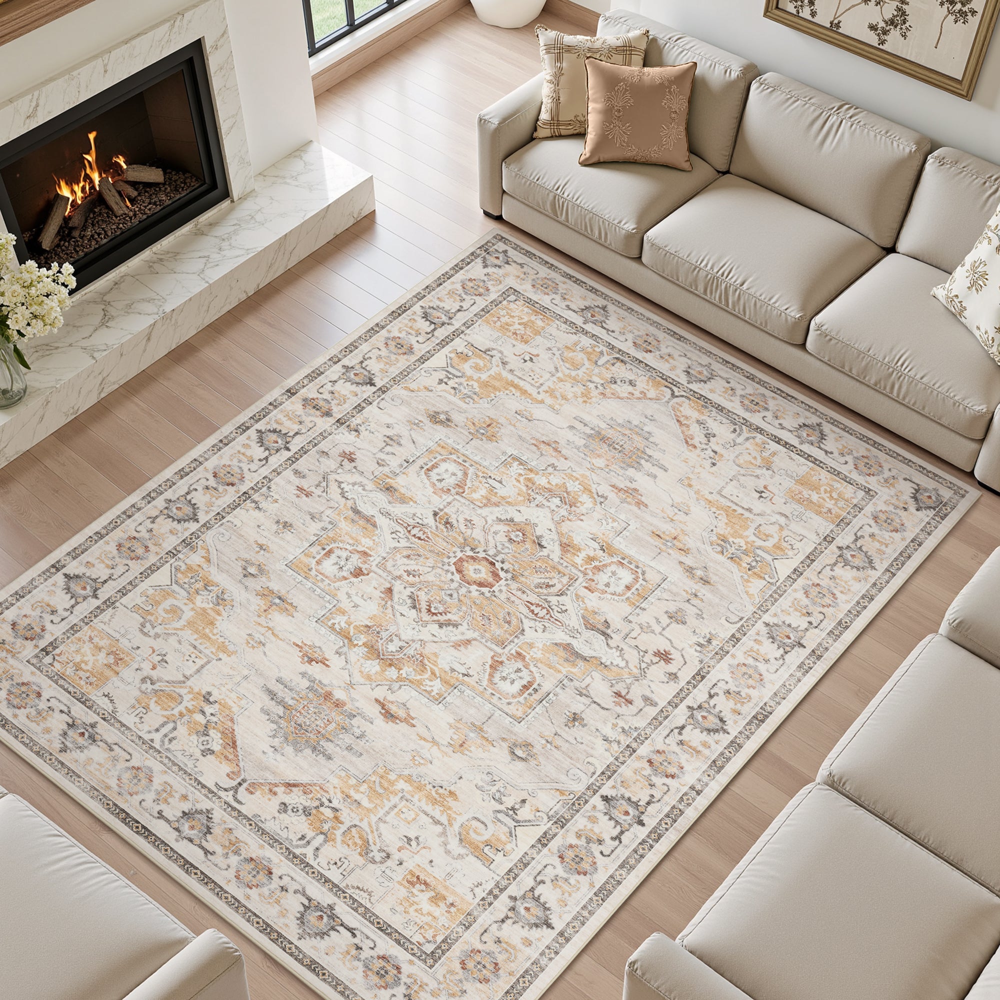 Area Rugs for Living Room Distressed Carpet