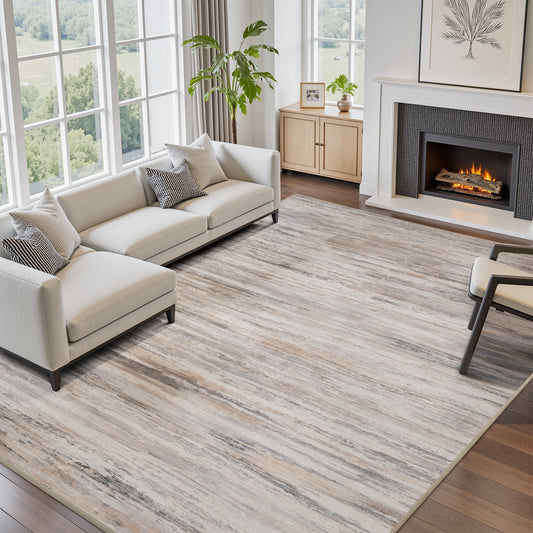 Abstract Rugs Washable Modern Carpet