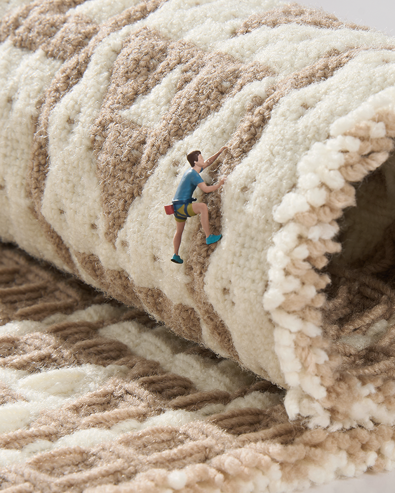Secure waffle bath mat providing stable footing after showers