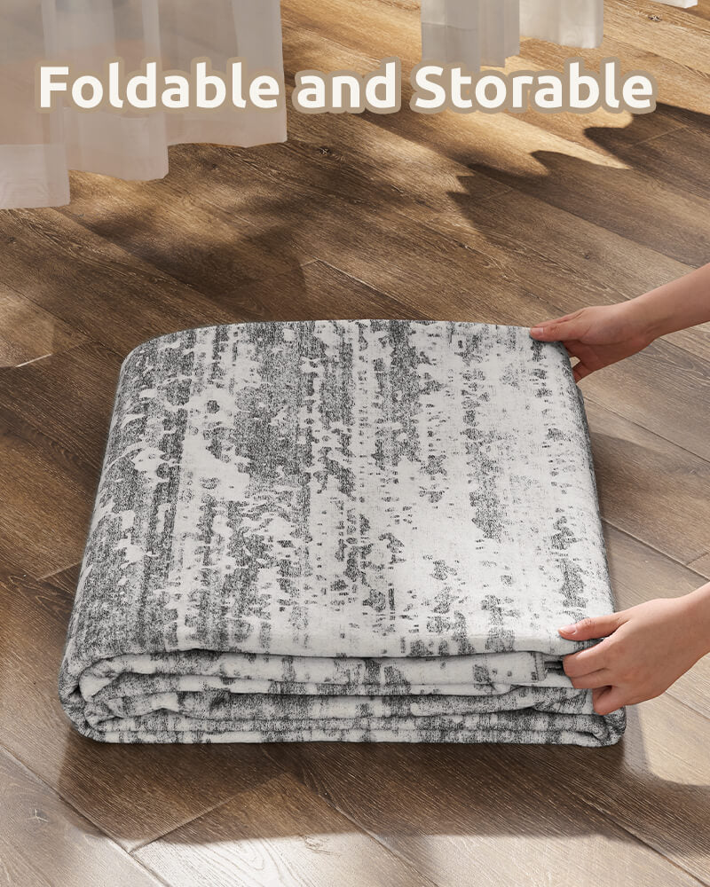 Washable modern rug created for effortless everyday living
