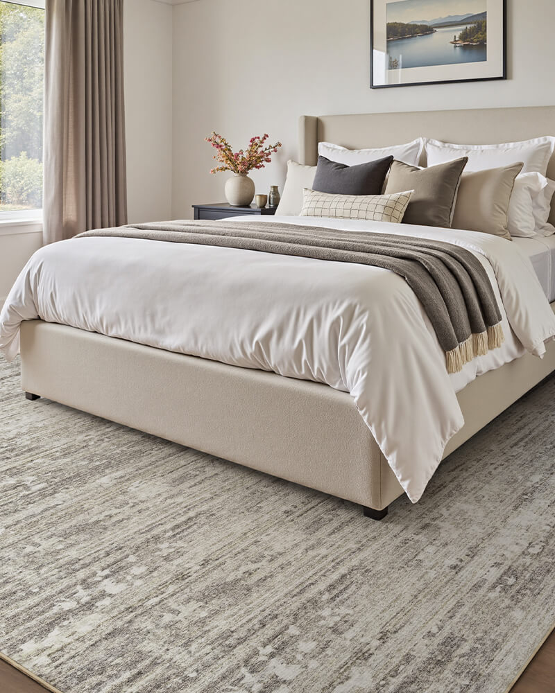 Soft modern rug crafted for everyday comfort