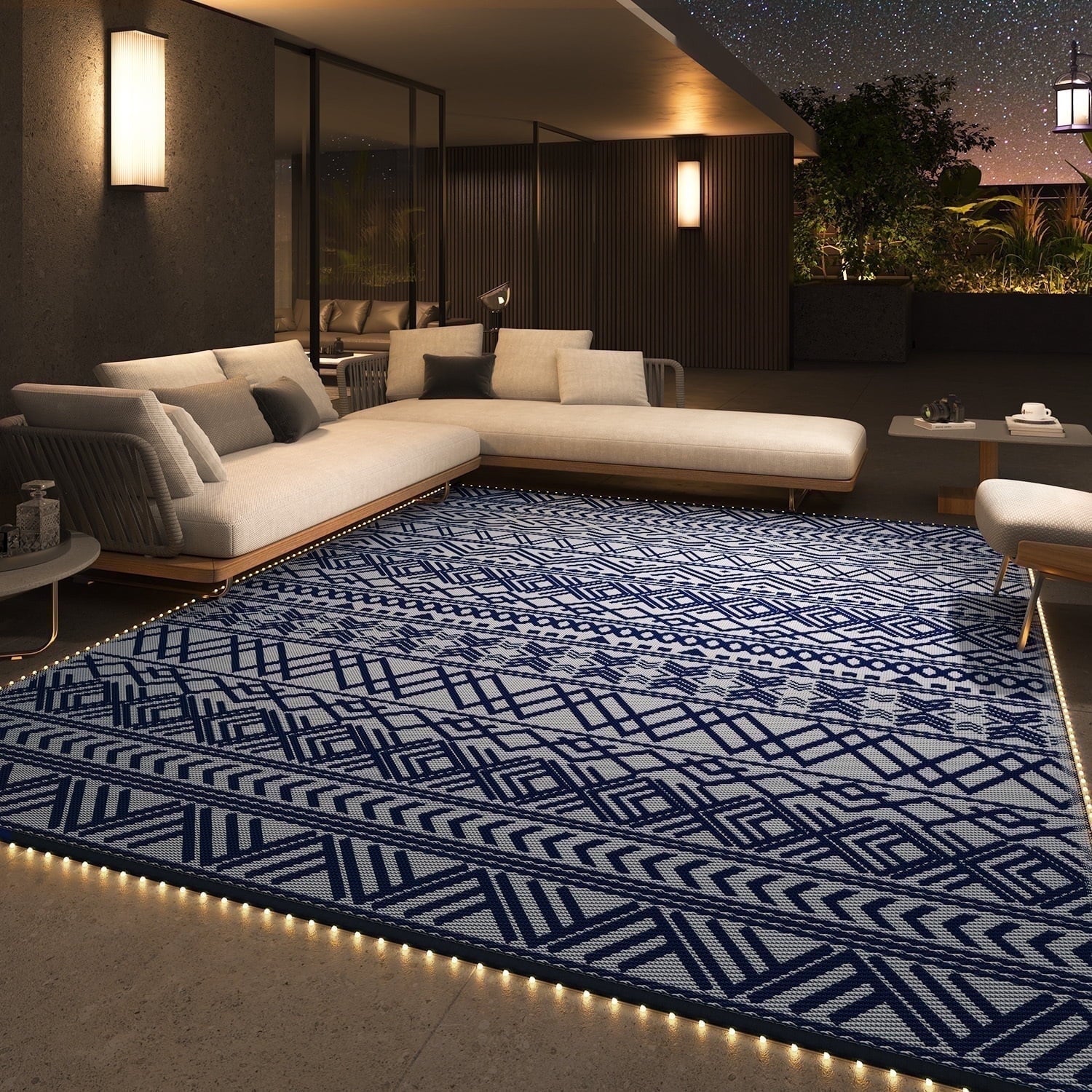 SIXHOME Boho Outdoor Rug