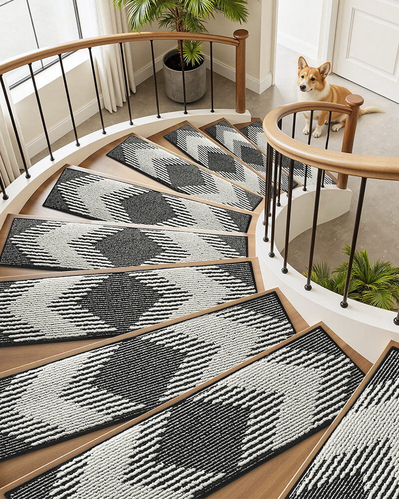 Stair treads that remove cleanly without sticky residue