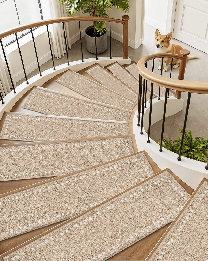 Durable stair treads made to handle daily foot traffic safely