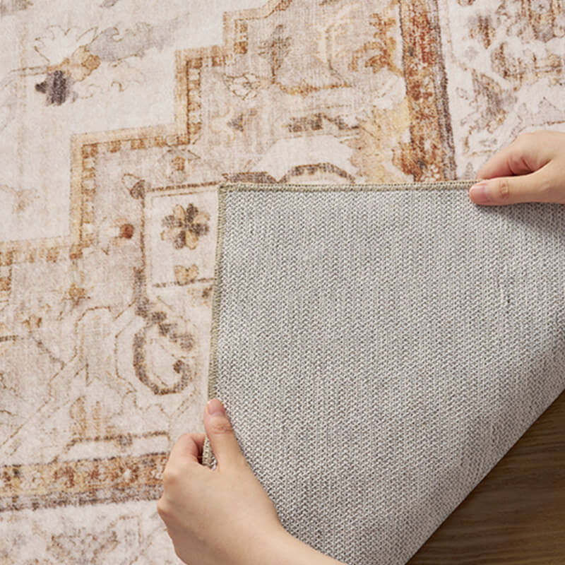 Cozy boho rug designed for natural home comfort