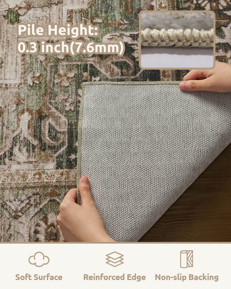 Cozy boho rug created for everyday comfort