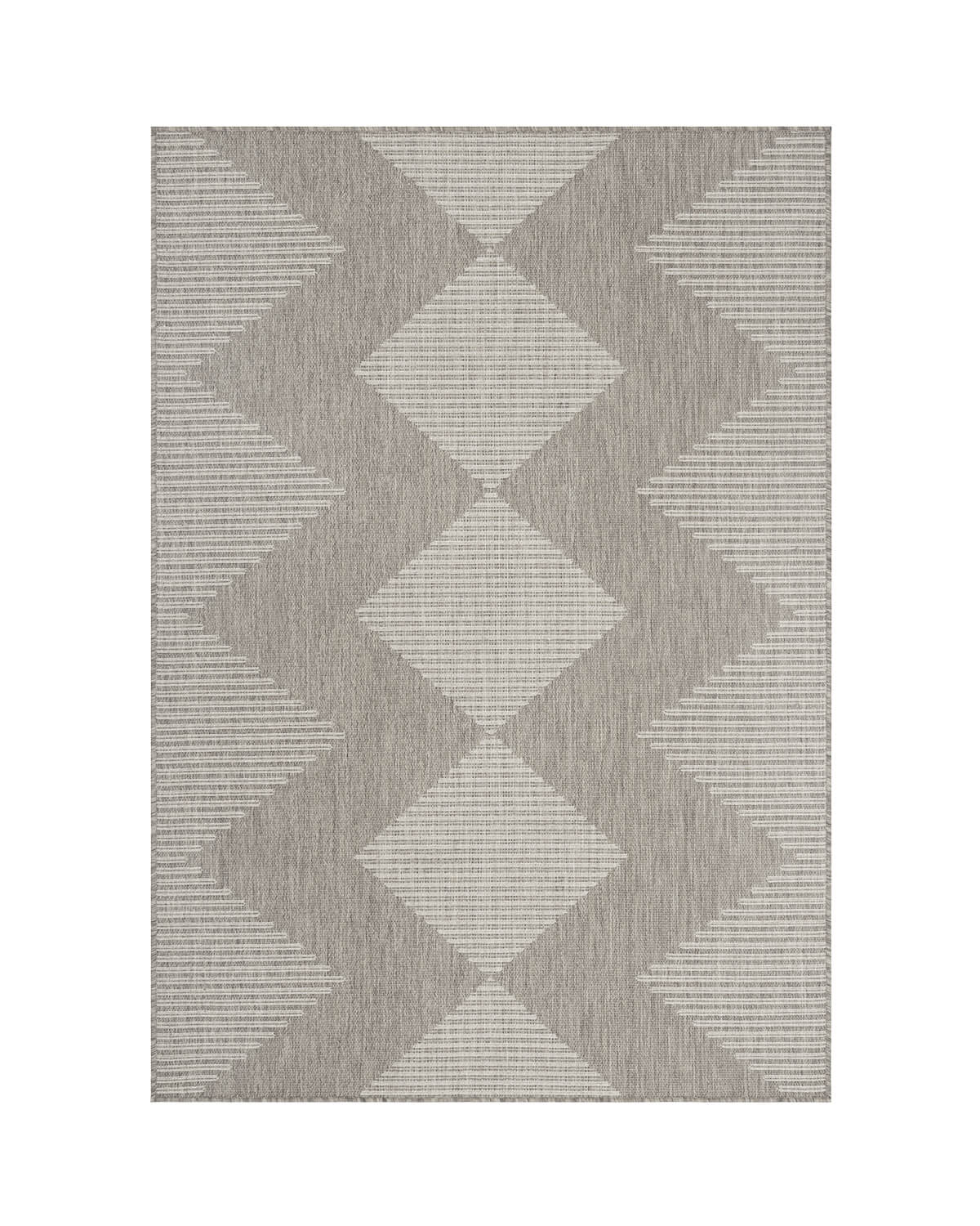 Soft and durable indoor outdoor rug providing comfort in any environment