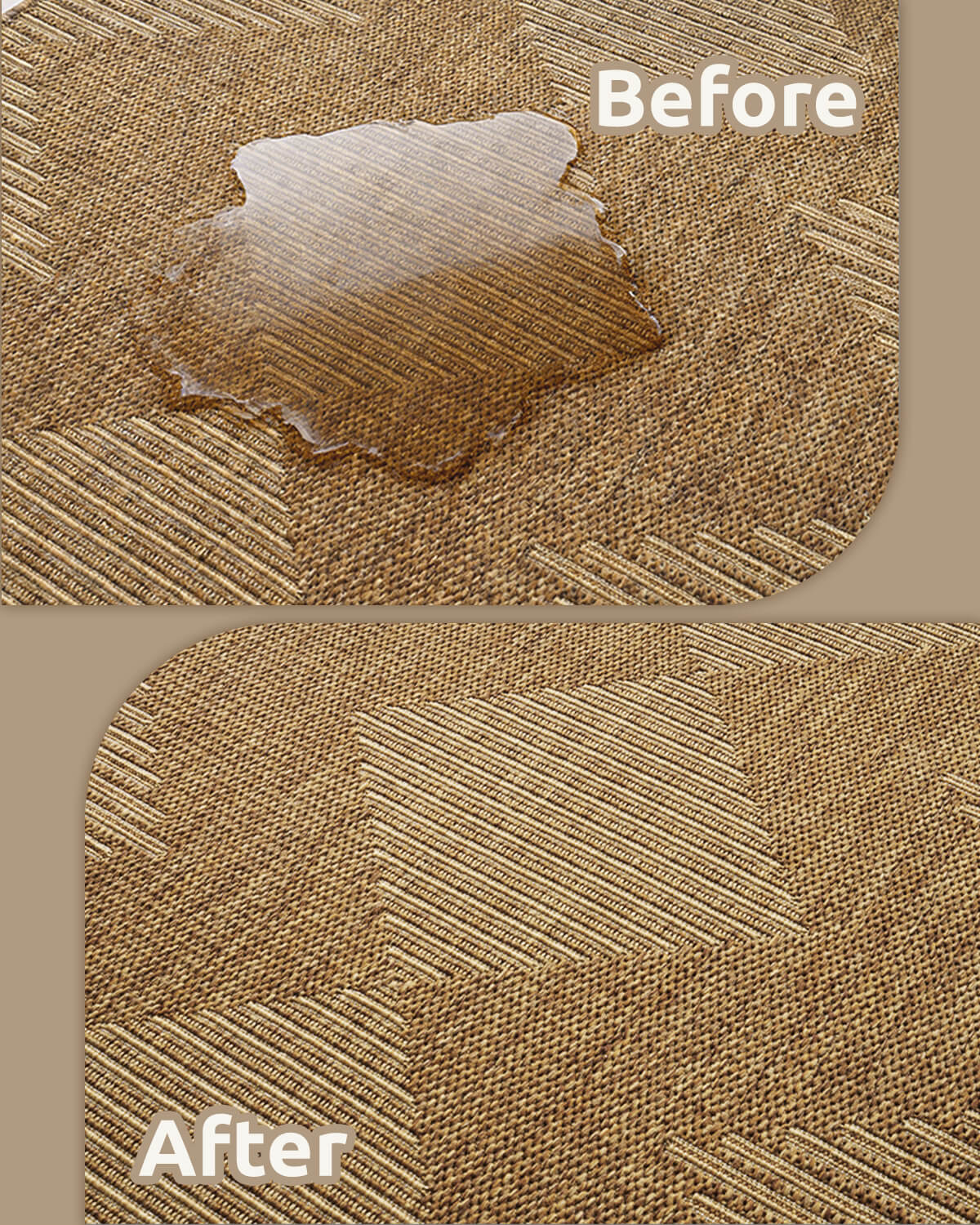 Versatile indoor outdoor area rug ideal for patio deck balcony and indoor living areas