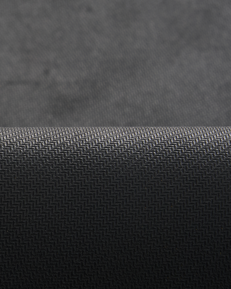 Ultra thin bath mat ideal for small bathrooms, absorbing water quickly while saving space