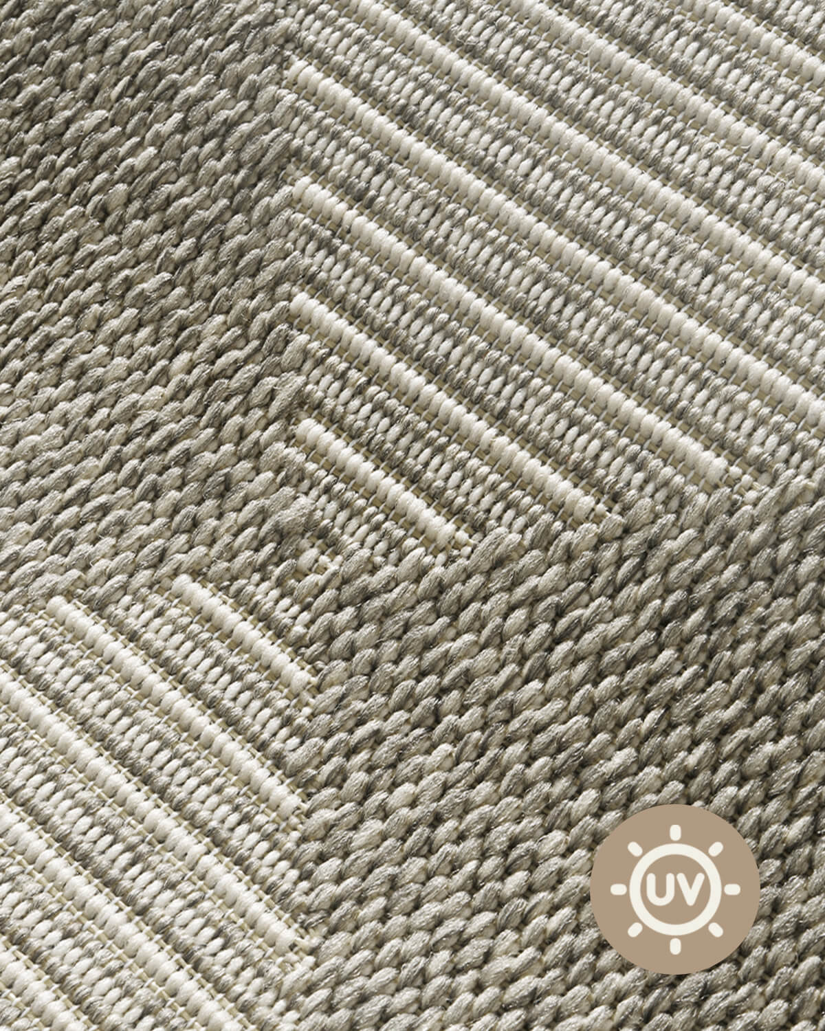 Washable indoor outdoor rug suitable for high traffic living areas