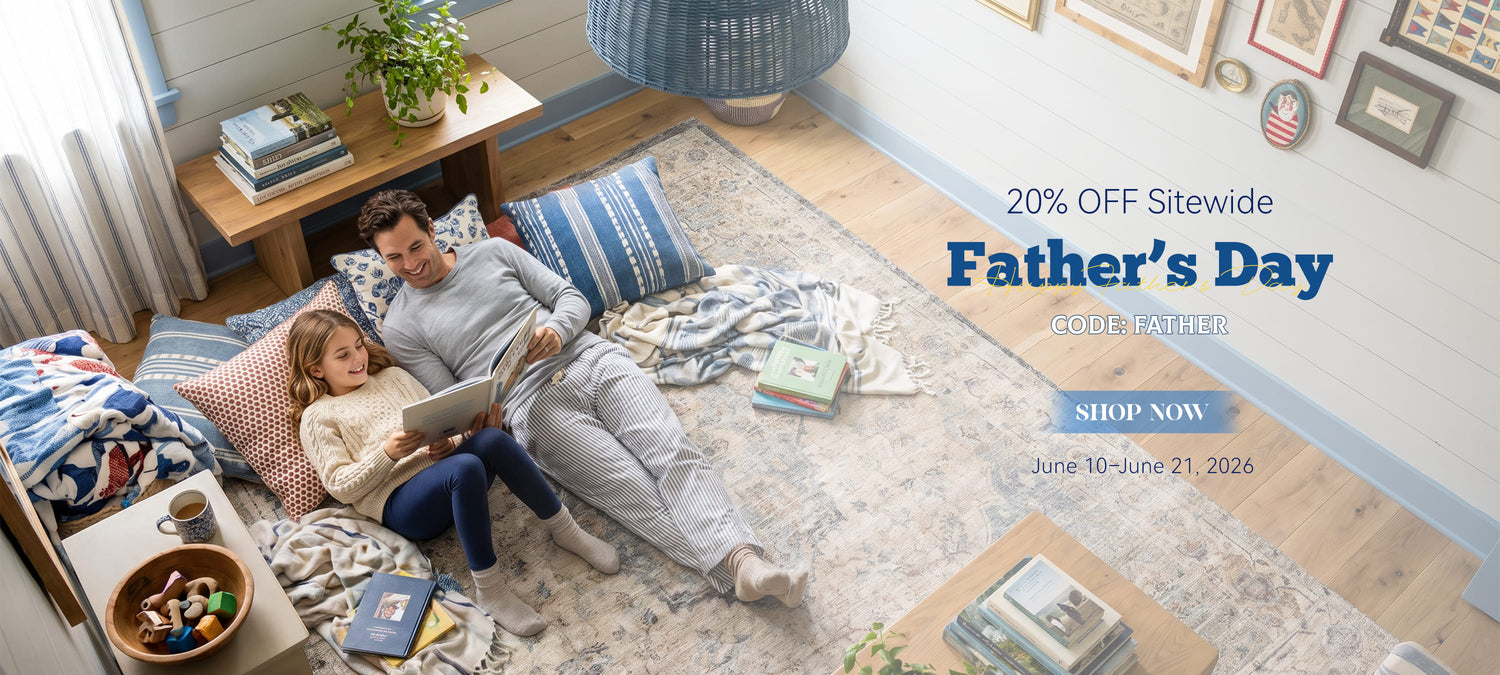 This vintage area rug creates a soft and comfortable foundation for family room moments with a washable easy-care design that suits everyday home use.