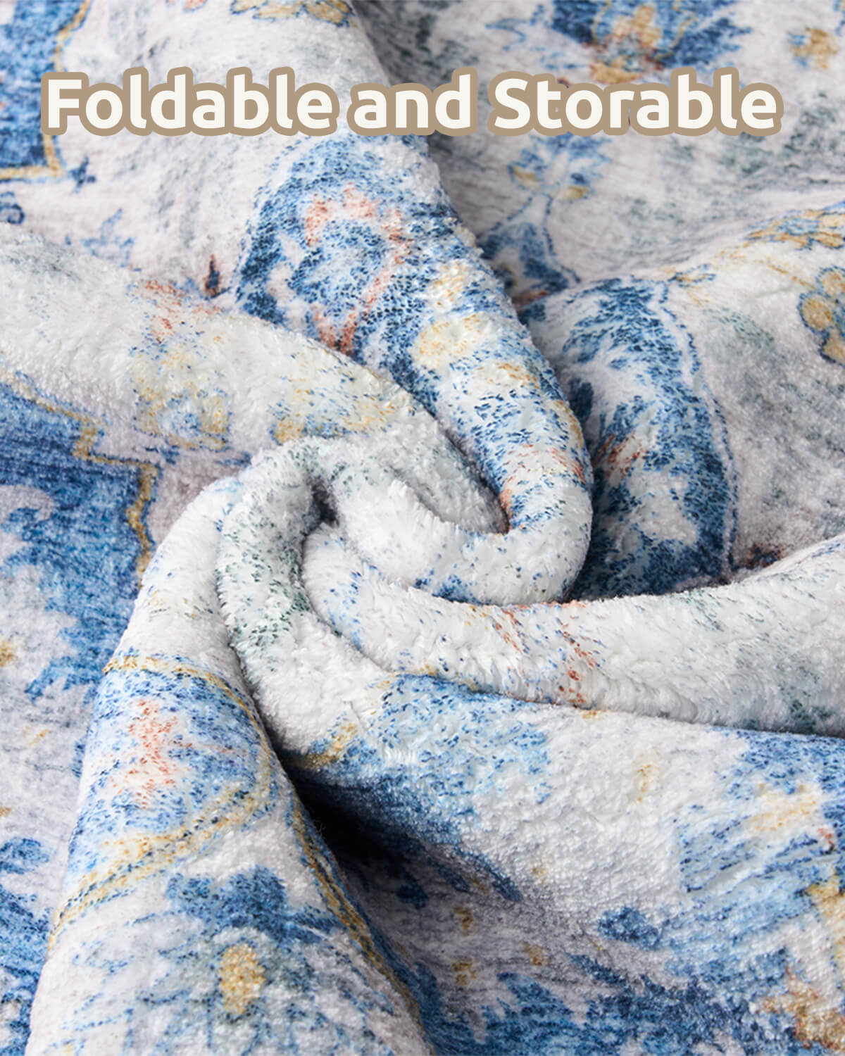 Boho vintage area rug suited for relaxed and comfortable lifestyles