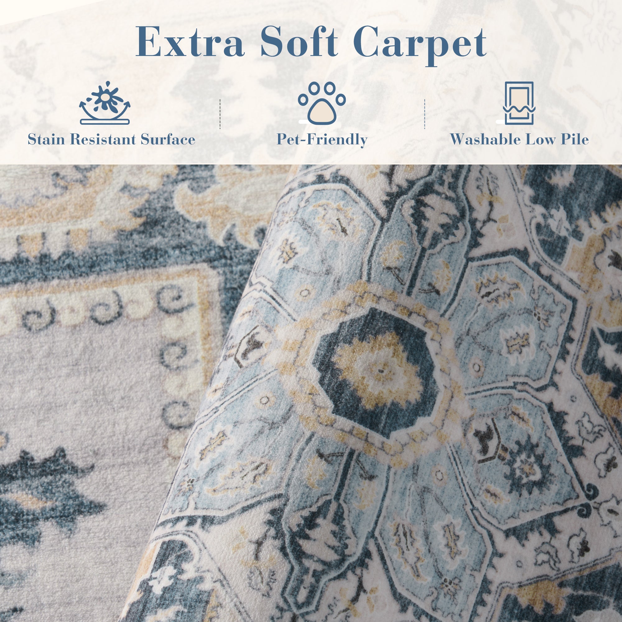 Area Rugs for Living Room Distressed Carpet