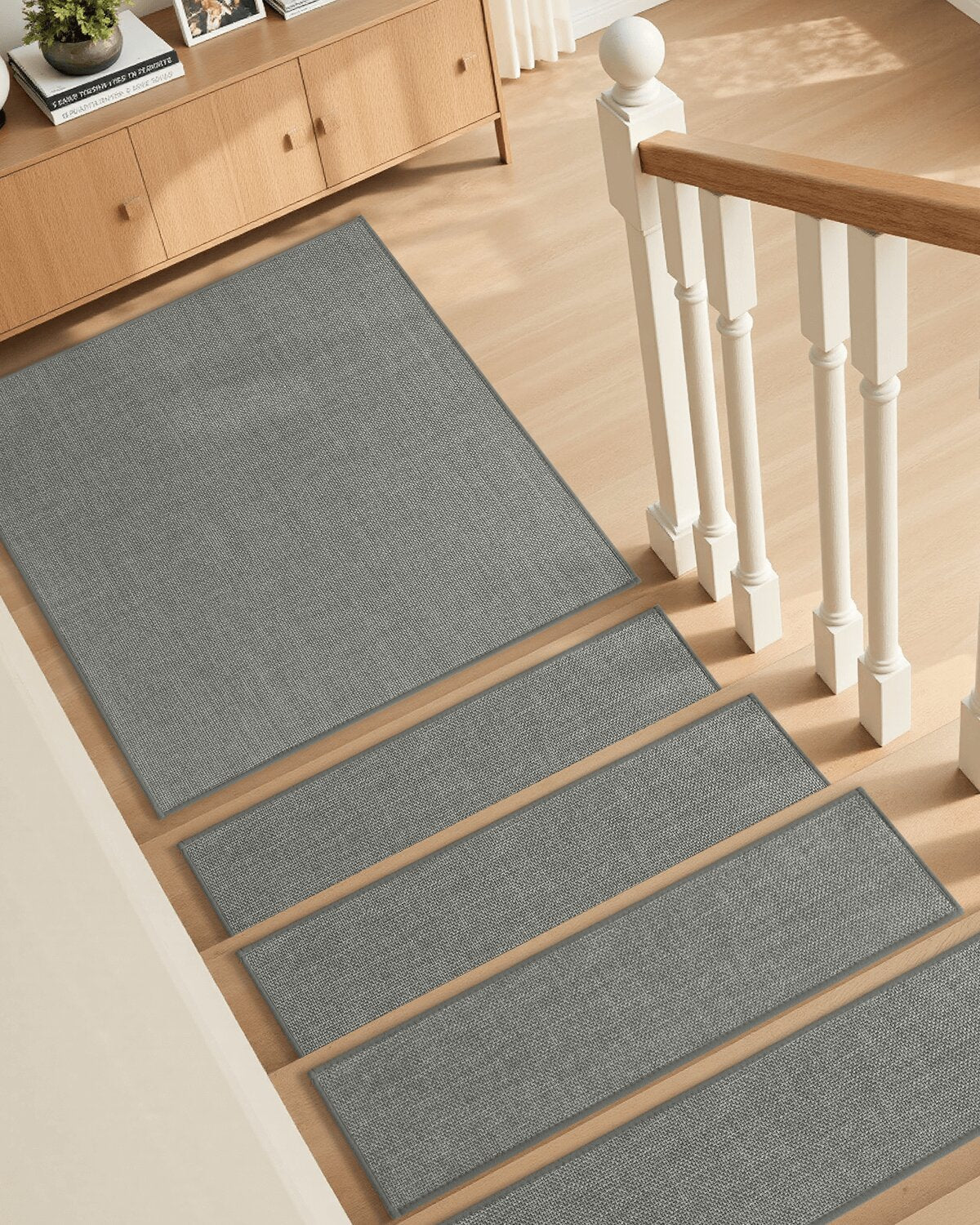 Durable stair treads designed to withstand everyday family activity